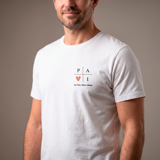 Camiseta Personalizada "Square Love"