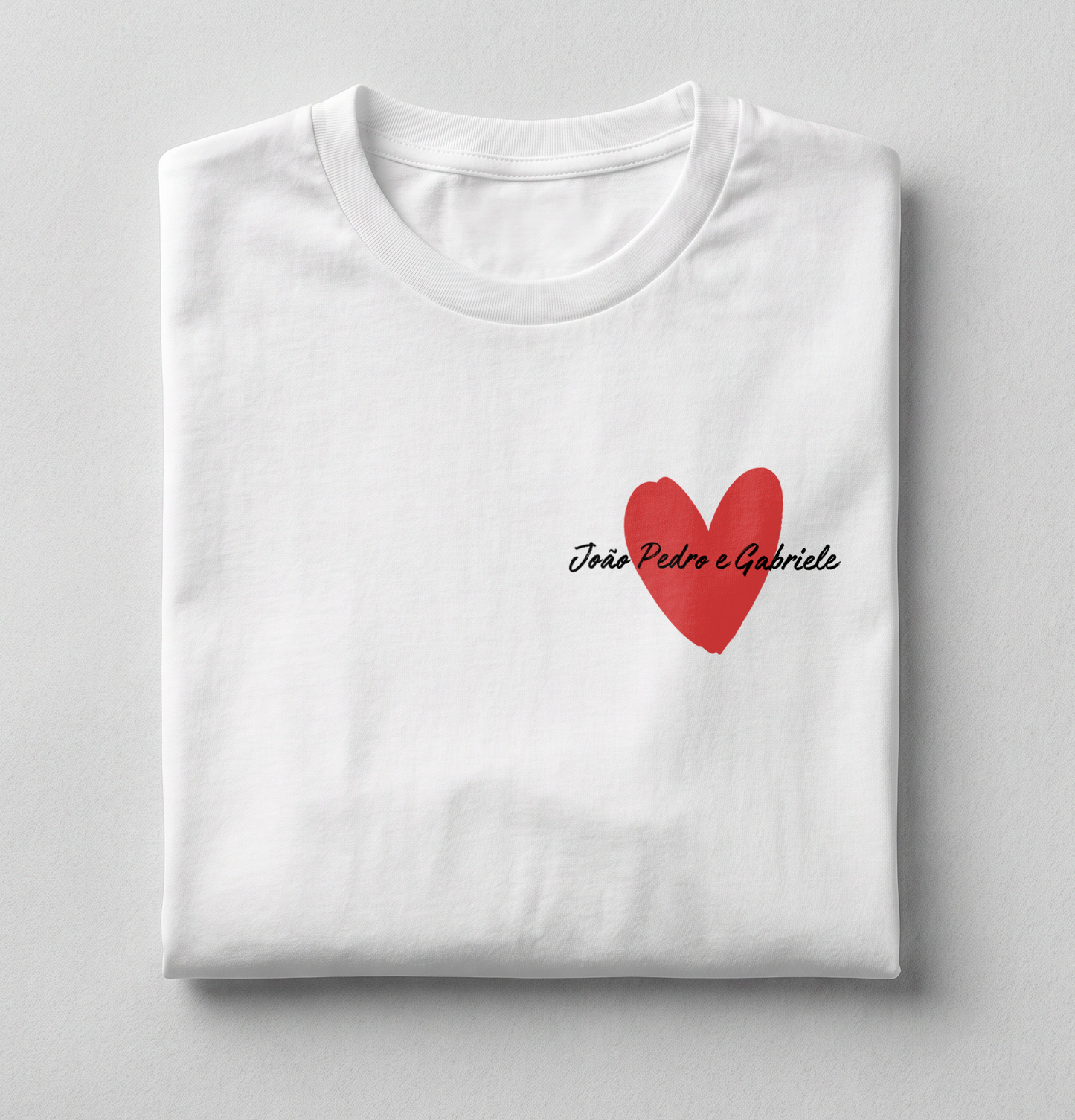 Camiseta Personalizada "Heart Dad"