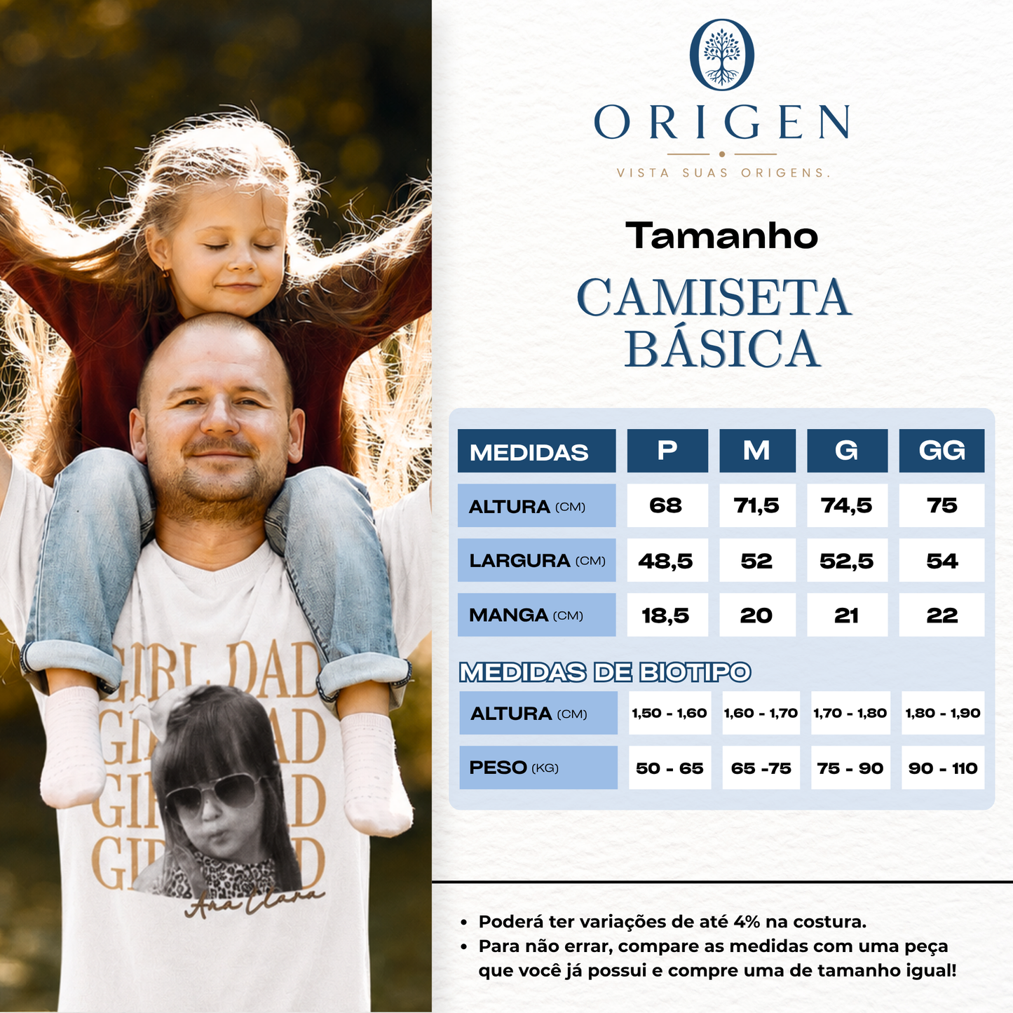 Camiseta Personalizada "Esse Papai pertence"